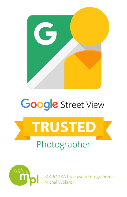 mkropka street view google certyfikat michał wolarek fotograf google google maps wirtualny spacer